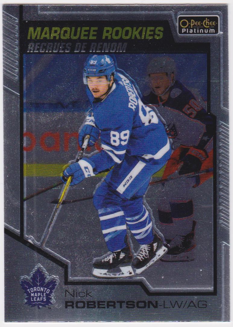 (image for) 2020-21 O-Pee-Chee Platinum #153 Nick Robertson RC