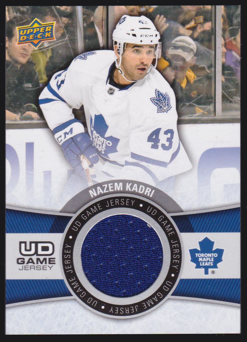 (image for) 2015-16 Upper Deck Game Jerseys #GJNK Nazem Kadri