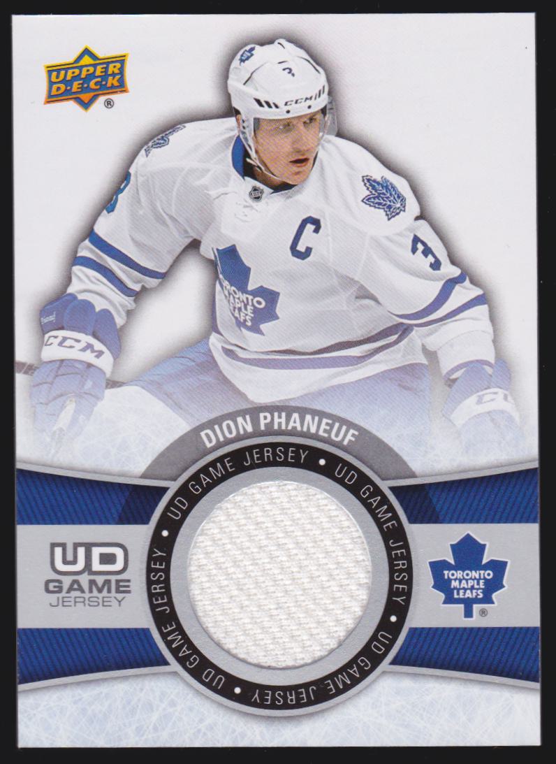(image for) 2015-16 Upper Deck Game Jerseys #GJDP Dion Phaneuf