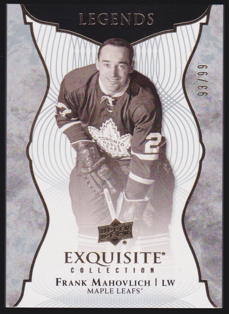 (image for) 2017-18 Exquisite Collection #27 Frank Mahovlich 93/99