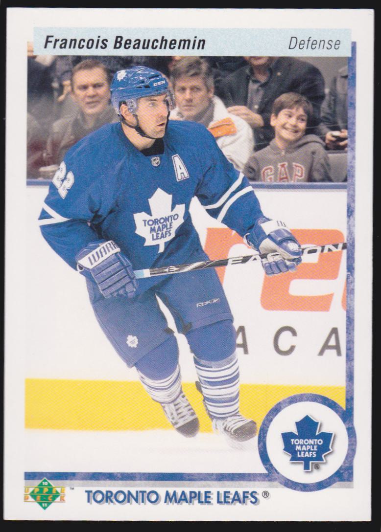 (image for) 2010-11 Upper Deck 20th Anniversary Parallel #18 Francois Beauchemin