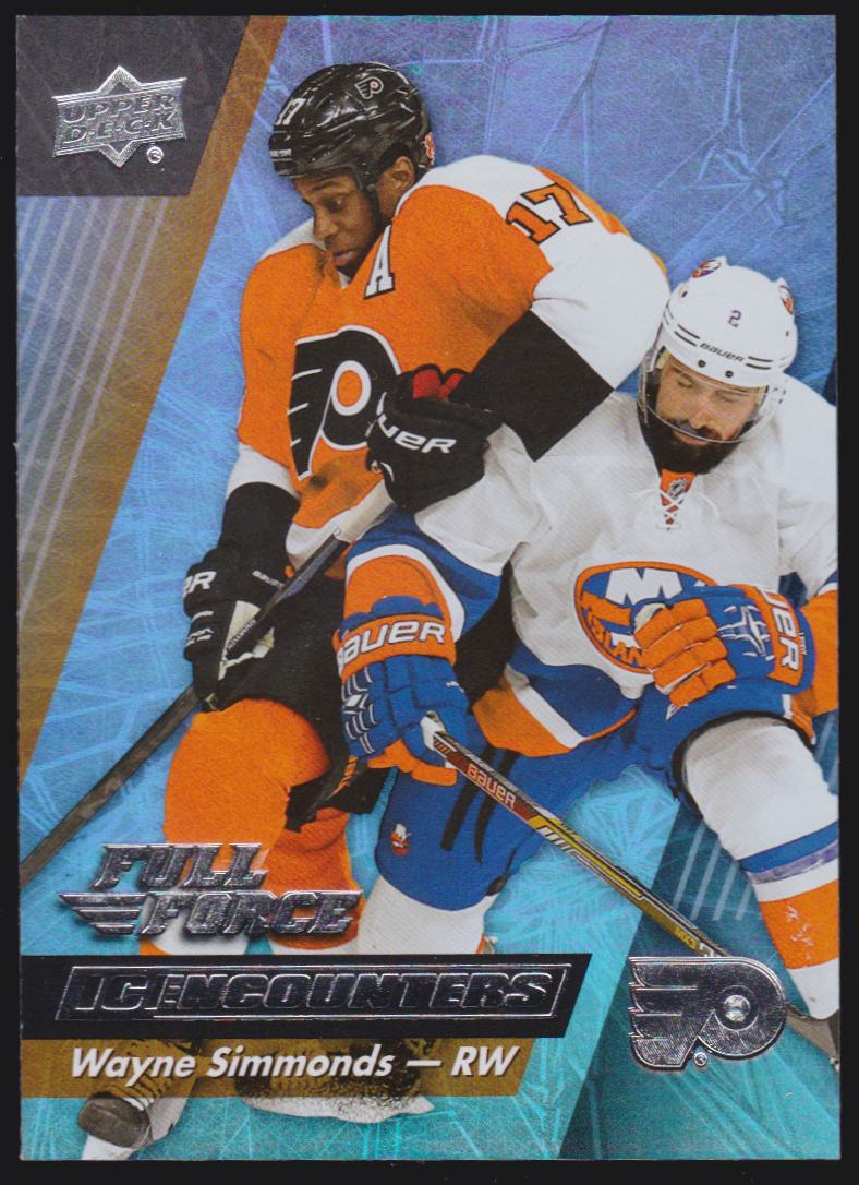 (image for) 2015-16 Upper Deck Full Force Ice Encounters #IEML Wayne Simmonds