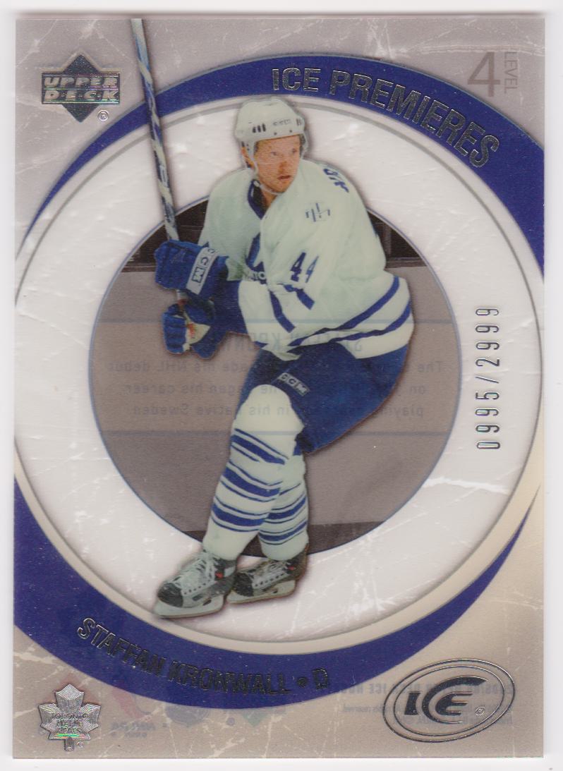 (image for) 2005-06 Upper Deck Ice #183 Staffan Kronwall RC 0995/2999