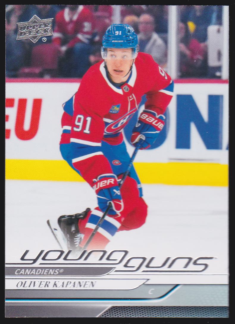 2024-25 Upper Deck #461 Oliver Kapanen YG RC (image for) 2024-25 Upper Deck #461 Oliver Kapanen YG RC