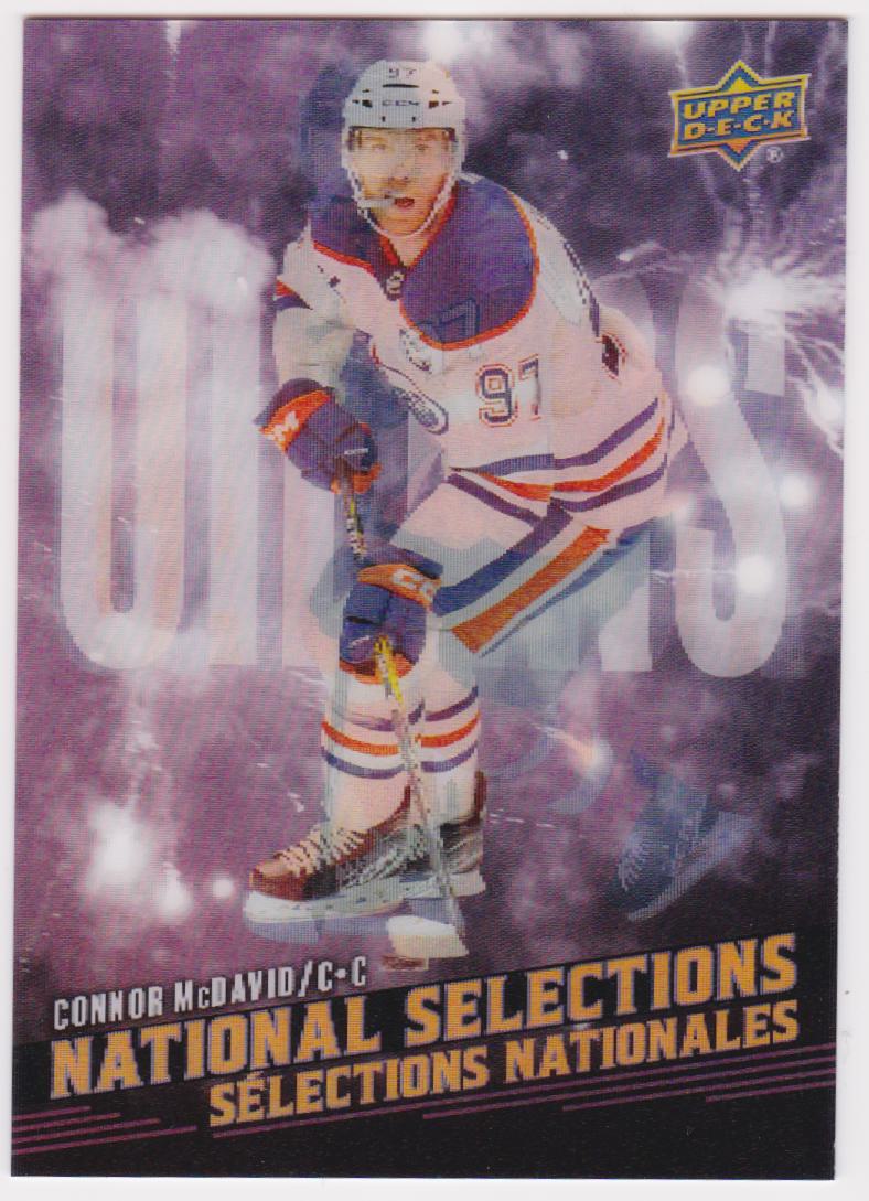 (image for) 2025-26 Upper Deck Tim Hortons National Selections #NS1 Connor McDavid
