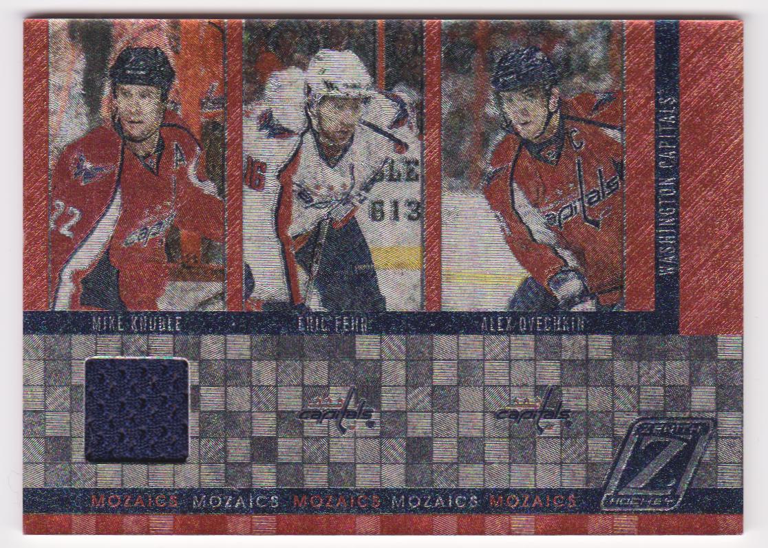 (image for) 2010-11 Zenith Mozaics Materials #20 Mike Knuble/Alexander Ovechkin/Eric Fehr