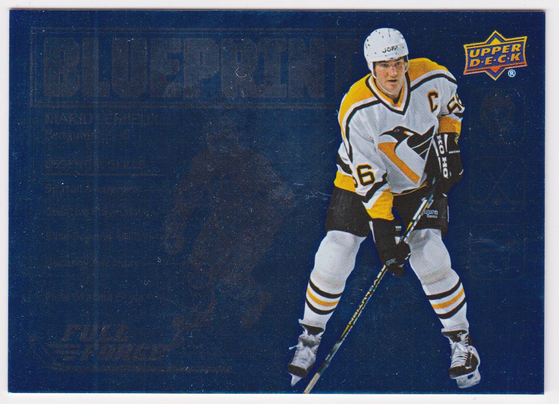 (image for) 2015-16 Upper Deck Full Force Blueprint #BPML Mario Lemieux