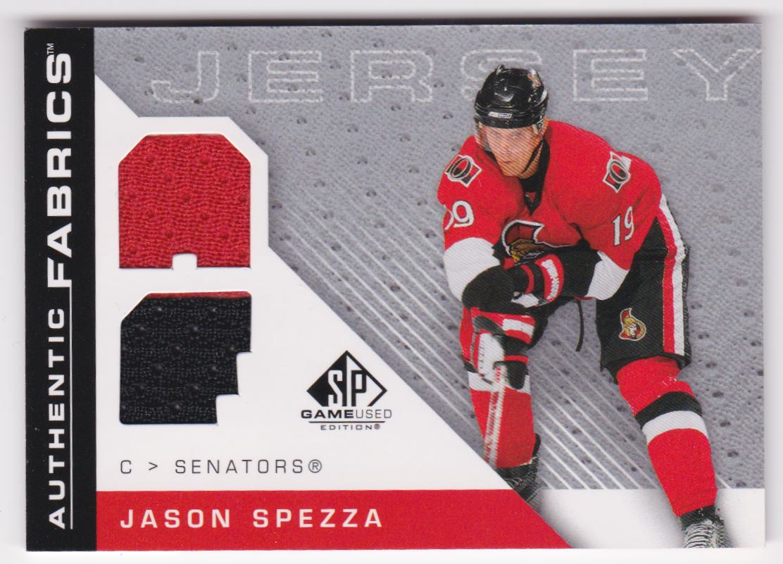 (image for) 2007-08 SP Game Used Authentic Fabrics #AFSP Jason Spezza