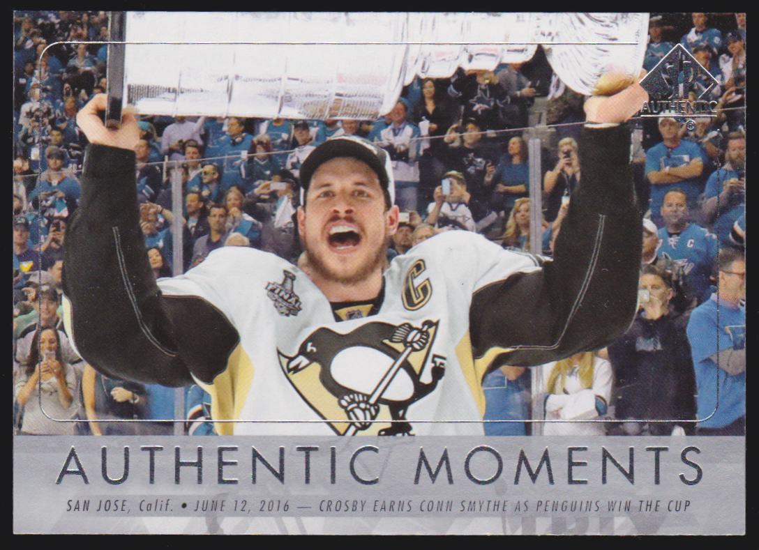 (image for) 2016-17 SP Authentic #108 Sidney Crosby AUTHENTIC MOMENT