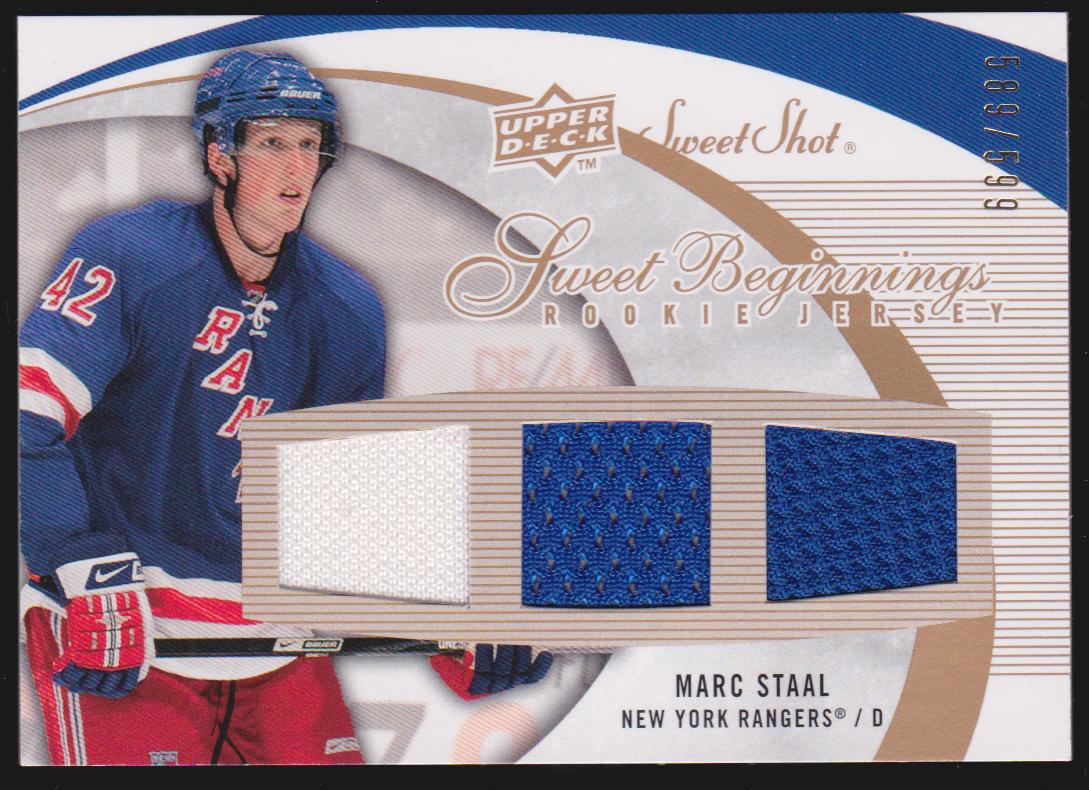 (image for) 2007-08 Sweet Shot #115 Marc Staal Jerseys RC 589/599