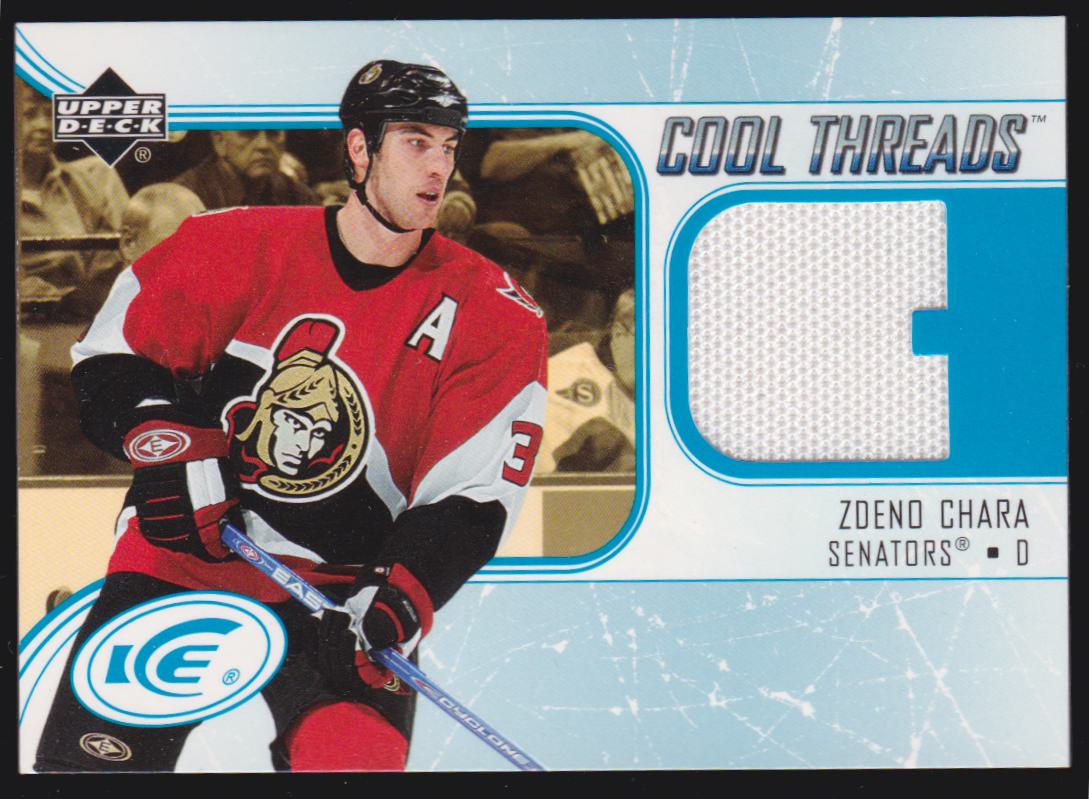 (image for) 2005-06 Upper Deck Ice Cool Threads #CTZC Zdeno Chara