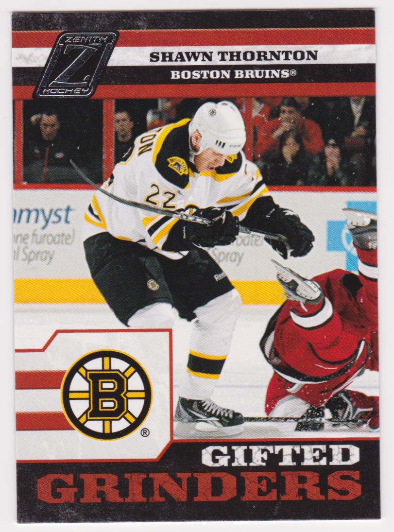 (image for) 2010-11 Zenith Gifted Grinders #16 Shawn Thornton