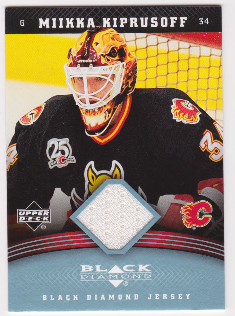 (image for) 2006-07 Black Diamond Jerseys #JMK Miikka Kiprusoff