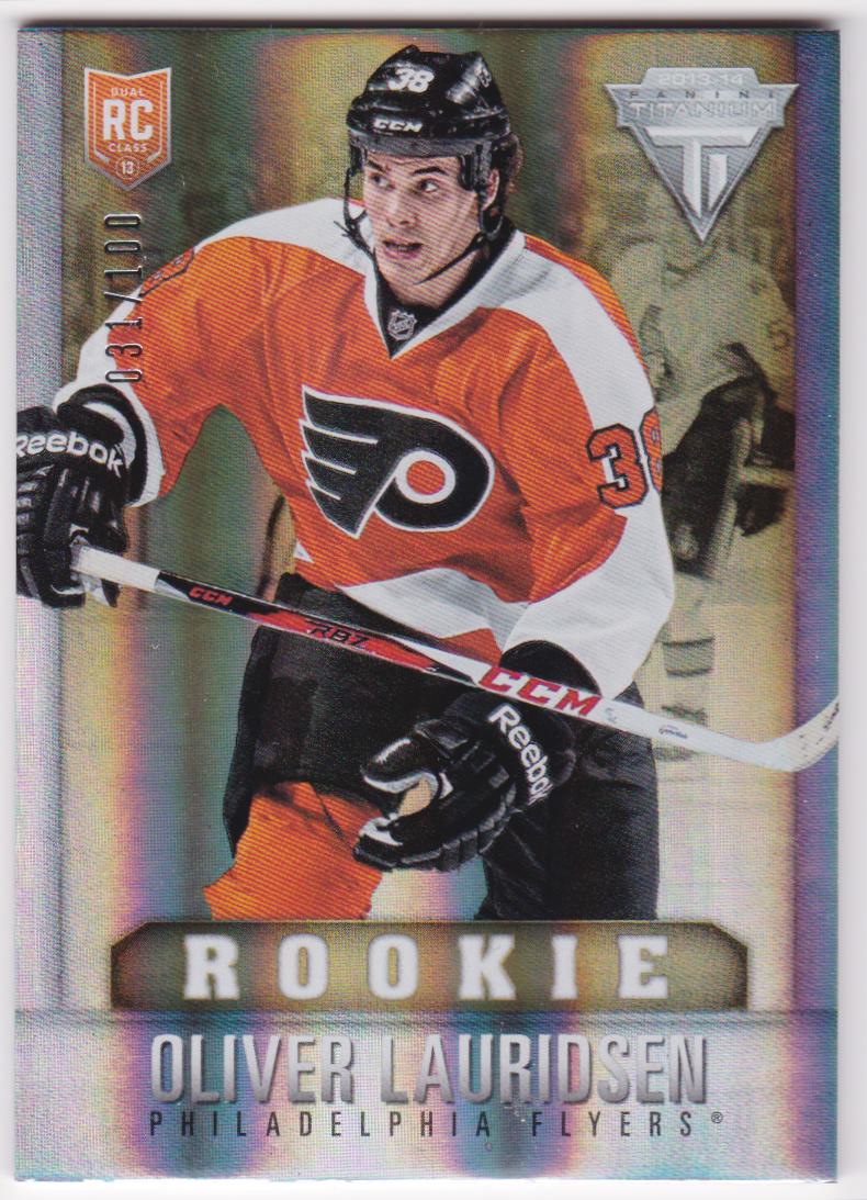 (image for) 2013-14 Panini Titanium Draft Position #172 Oliver Lauridsen 031/100 - RC Year