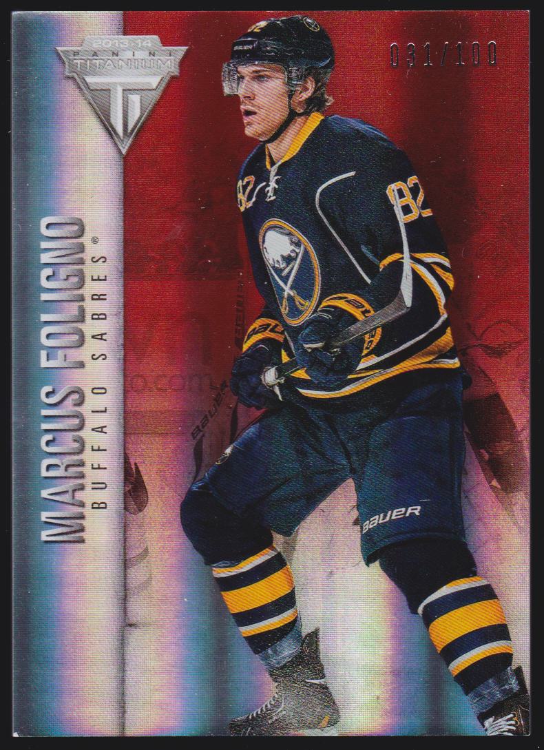 (image for) 2013-14 Panini Titanium Draft Position #61 Marcus Foligno 031/100