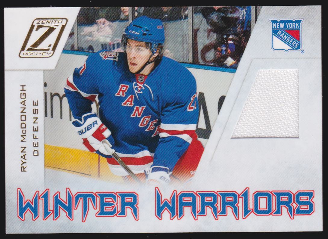(image for) 2010-11 Zenith Winter Warriors Materials #RM Ryan McDonagh