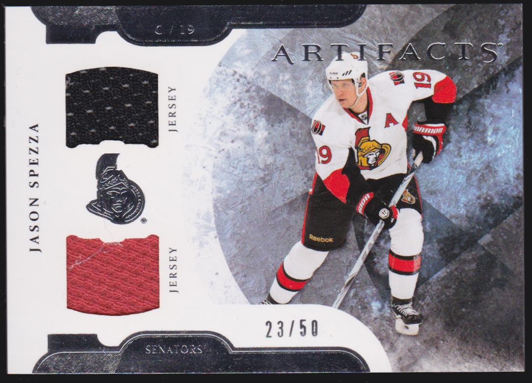 (image for) 2011-12 Artifacts Horizontal Jerseys #95 Jason Spezza 23/50
