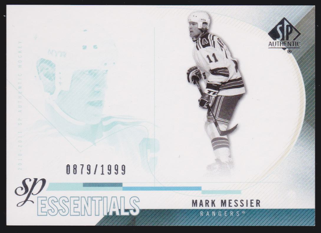 (image for) 2010-11 SP Authentic #205 Mark Messier - SP Essentials - 0879/1999