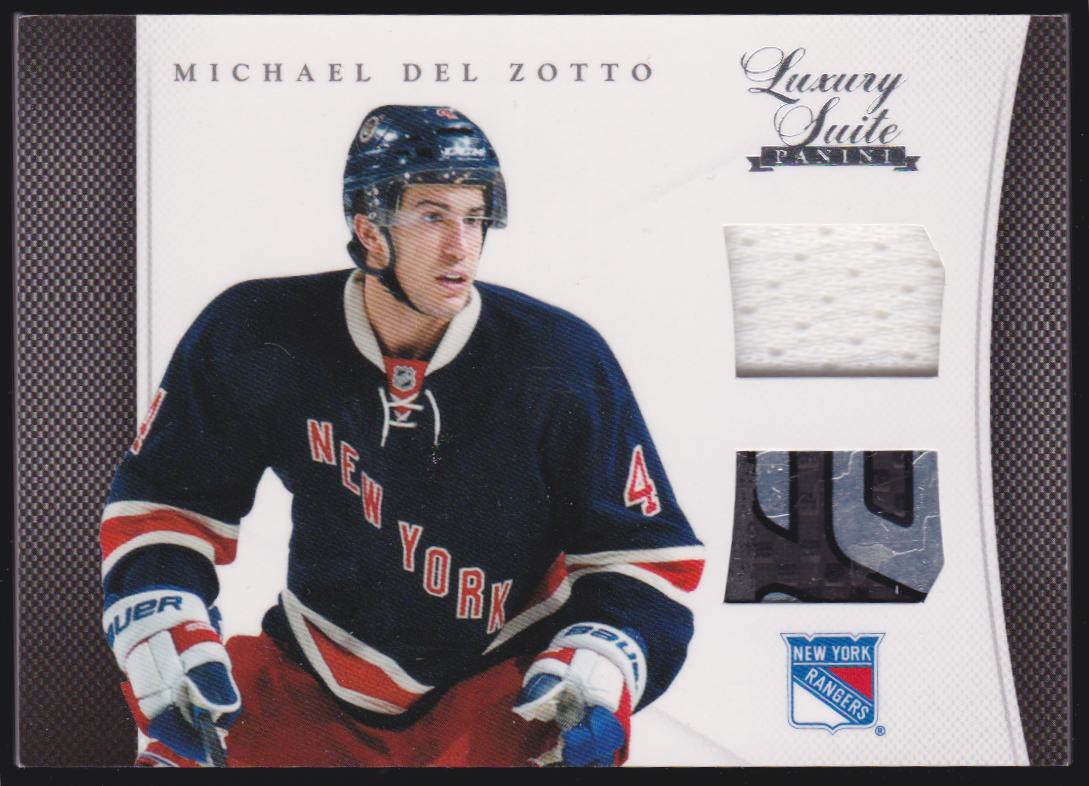 (image for) 2011-12 Luxury Suite #35 Michael Del Zotto / Jerseys & Stick