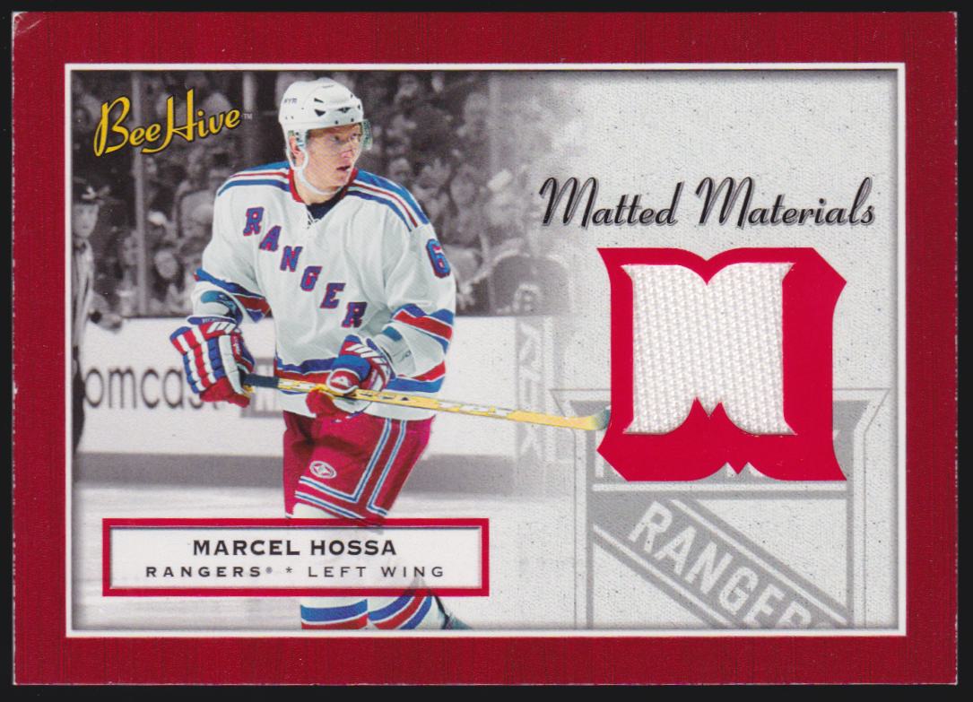 (image for) 2005-06 Beehive Matted Materials #MMMH Marcel Hossa - Jerseys