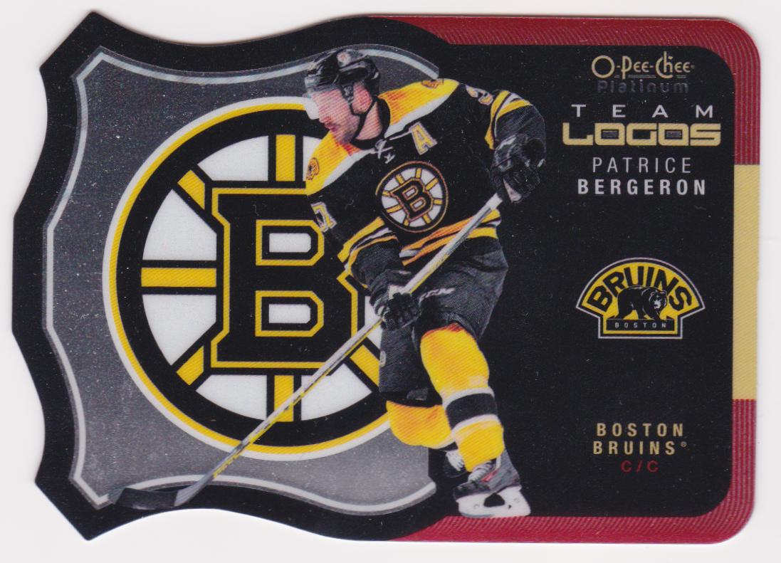 (image for) 2015-16 O-Pee-Chee Platinum Team Logo Die Cuts #T3 Patrice Bergeron