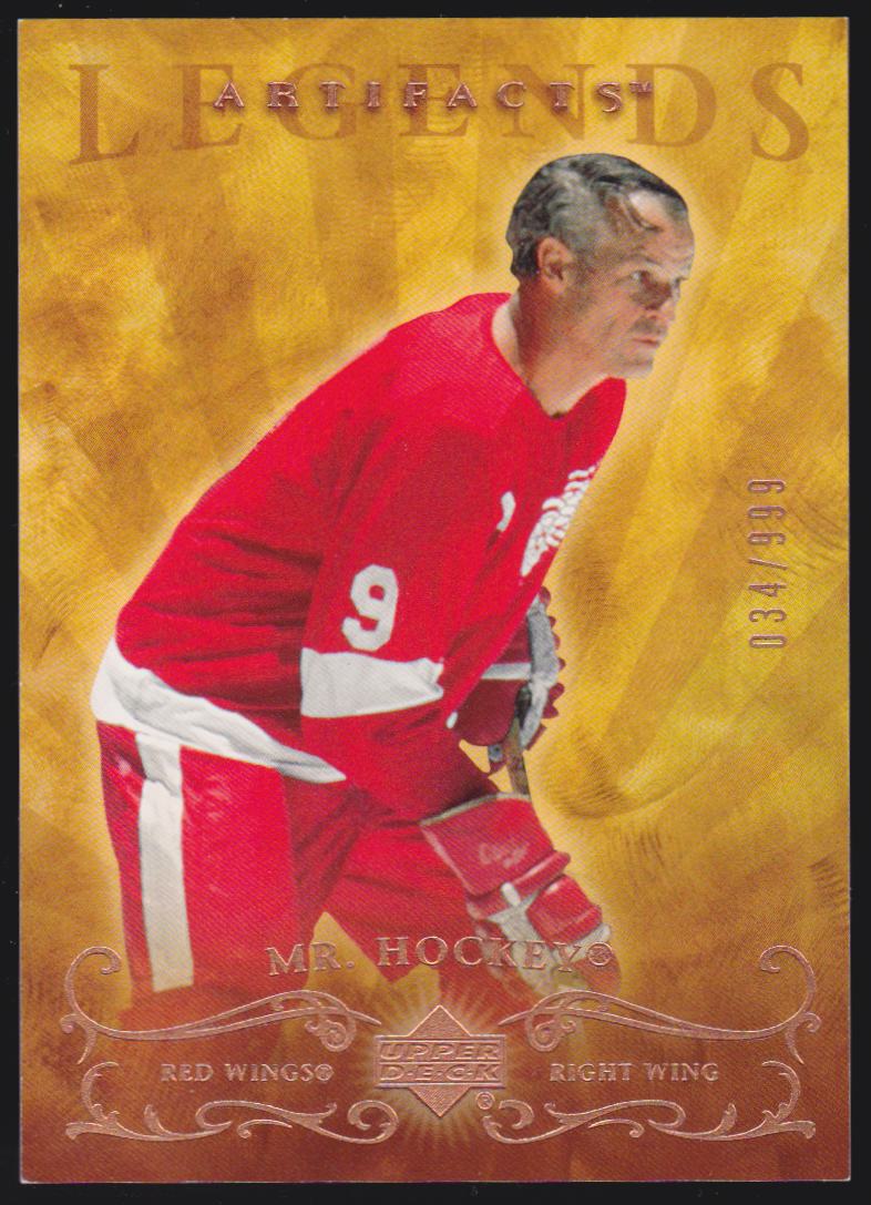 (image for) 2006-07 Artifacts #143 Gordie Howe LEGENDS 034/999