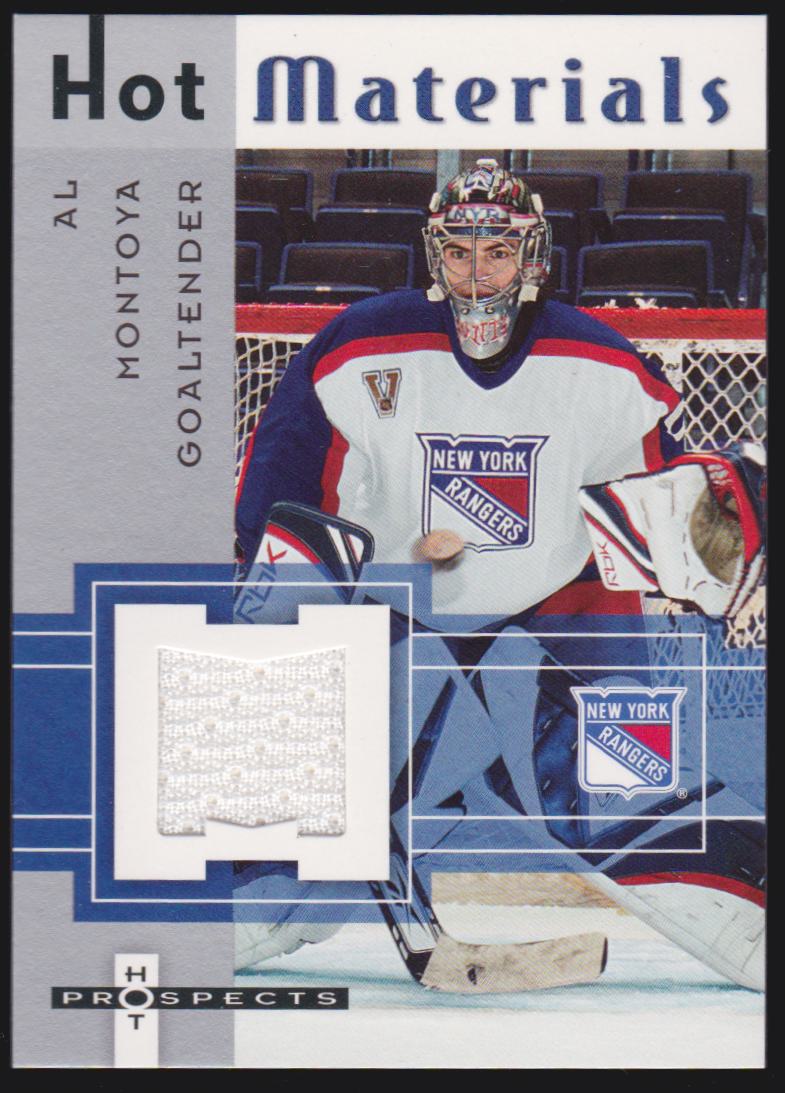 2005-06 Hot Prospects Hot Materials #HMMO Al Montoya - RC Year Jerseys (image for) 2005-06 Hot Prospects Hot Materials #HMMO Al Montoya - RC Year Jerseys