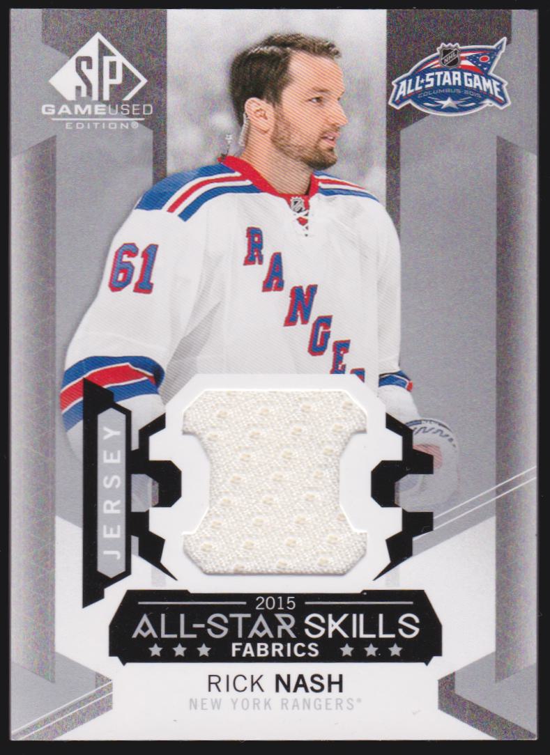 (image for) 2015-16 SP Game Used All-Star Skills Fabrics #AS28 Rick Nash