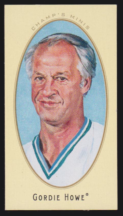 2011-12 Parkhurst Champions Champ's Mini #56 Gordie Howe SP (image for) 2011-12 Parkhurst Champions Champ's Mini #56 Gordie Howe SP