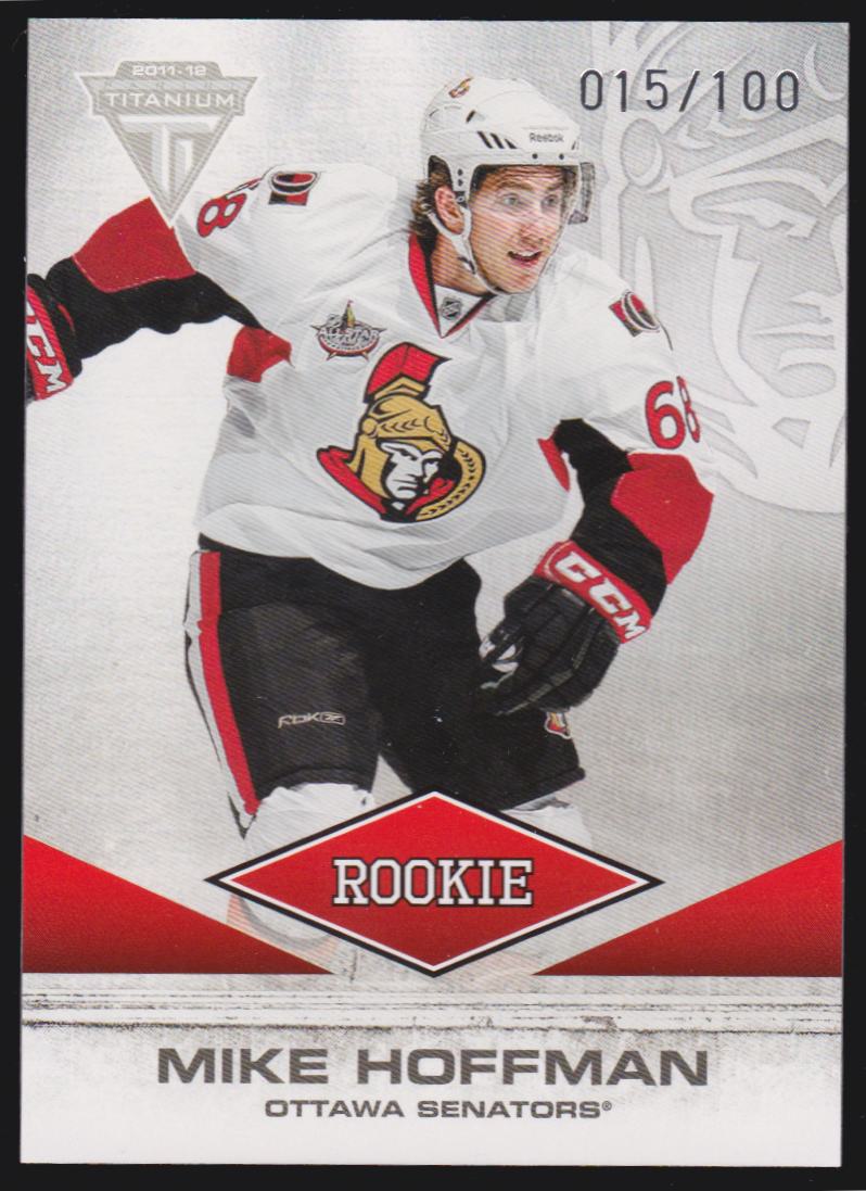 (image for) 2011-12 Panini Titanium Spectrum #116 Mike Hoffman 015/100 - RC Year