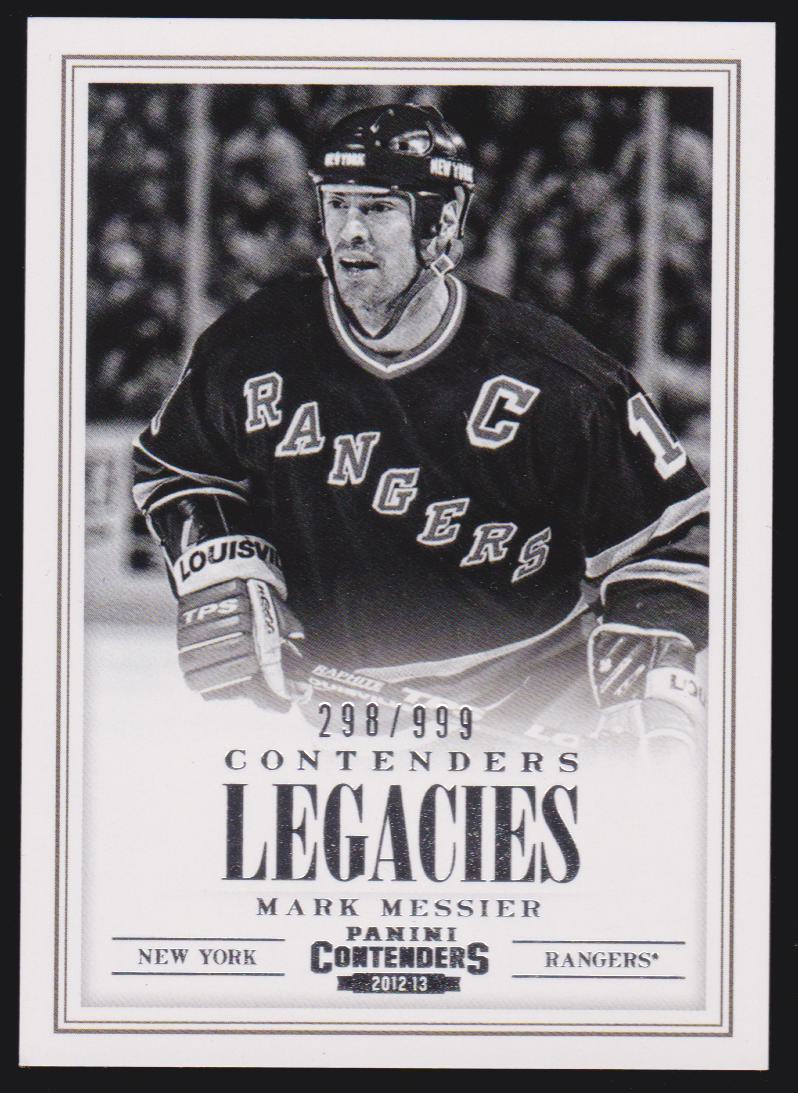 (image for) 2012-13 Panini Contenders Legacies #2 Mark Messier