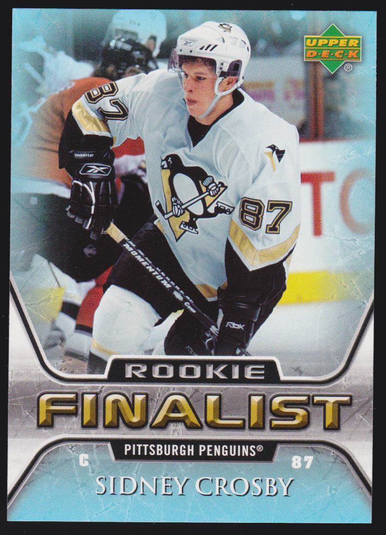2005-06 Upper Deck All-Time Greatest #84 Sidney Crosby (Rookie Finalist) (image for) 2005-06 Upper Deck All-Time Greatest #84 Sidney Crosby (Rookie Finalist)