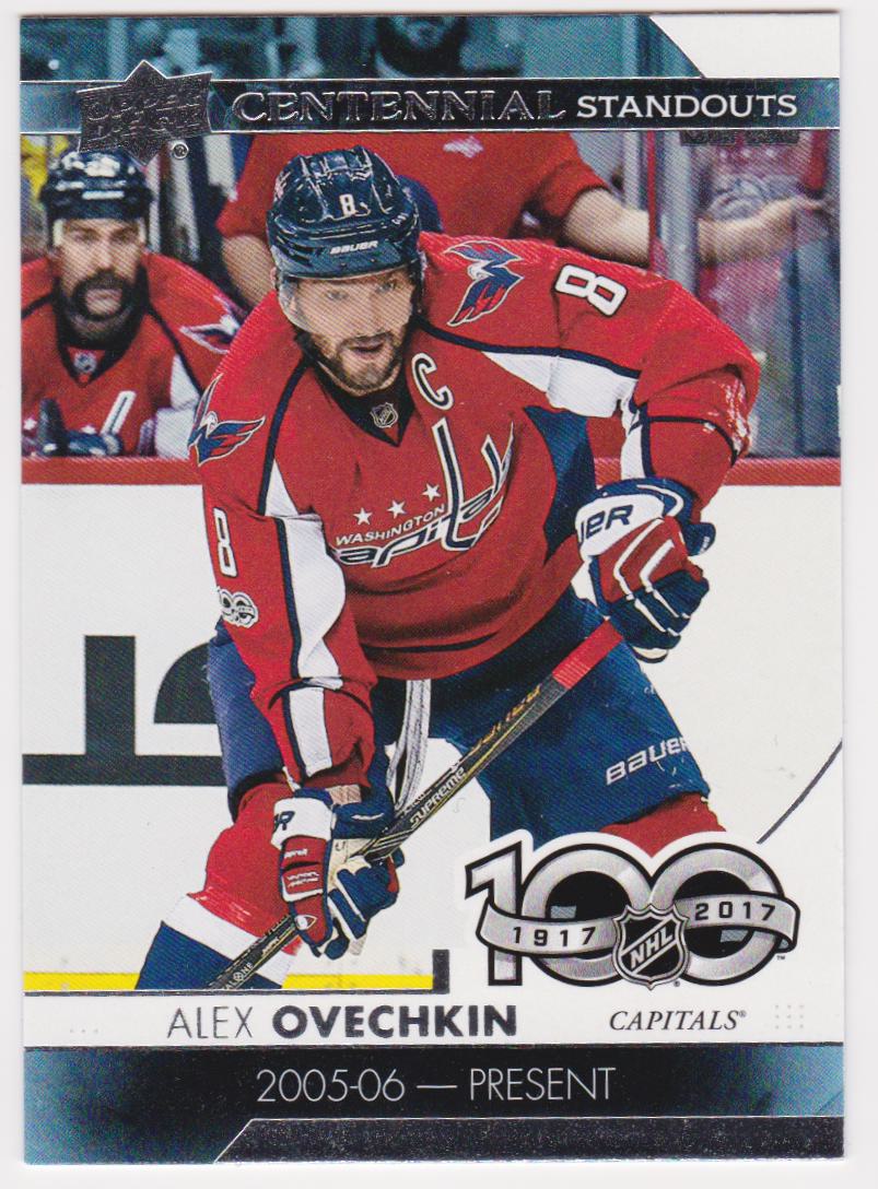 (image for) 2017-18 Upper Deck Centennial Standouts #CS8 Alexander Ovechkin