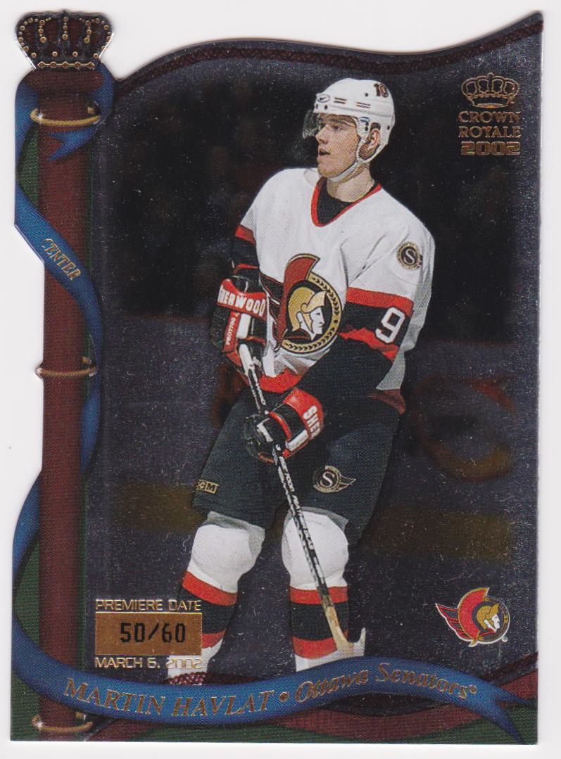 (image for) 2001-02 Crown Royale Premiere Date #100 Martin Havlat 50/60