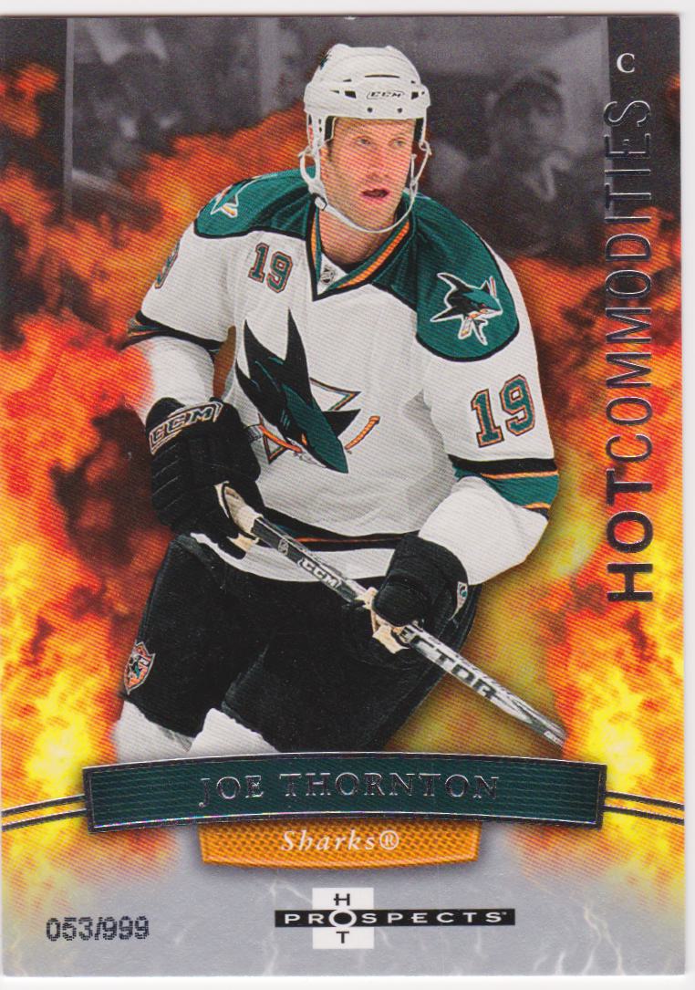 (image for) 2007-08 Hot Prospects #123 Joe Thornton 053/999
