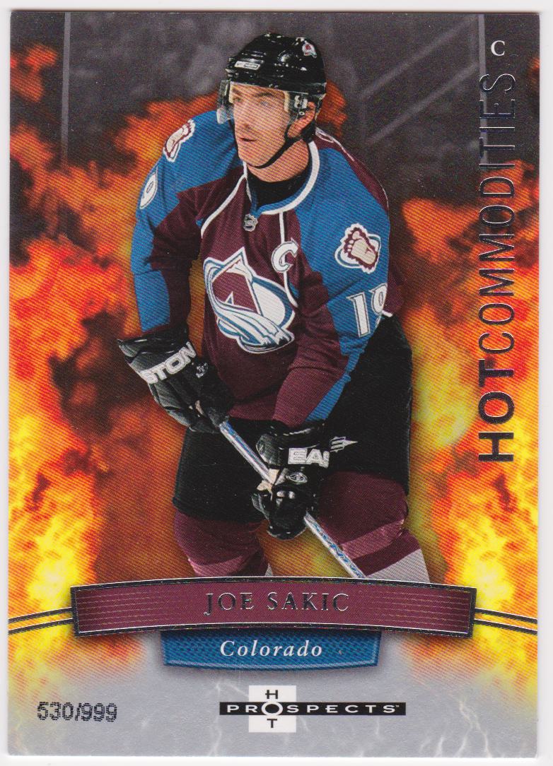 (image for) 2007-08 Hot Prospects #122 Joe Sakic HC 530/999