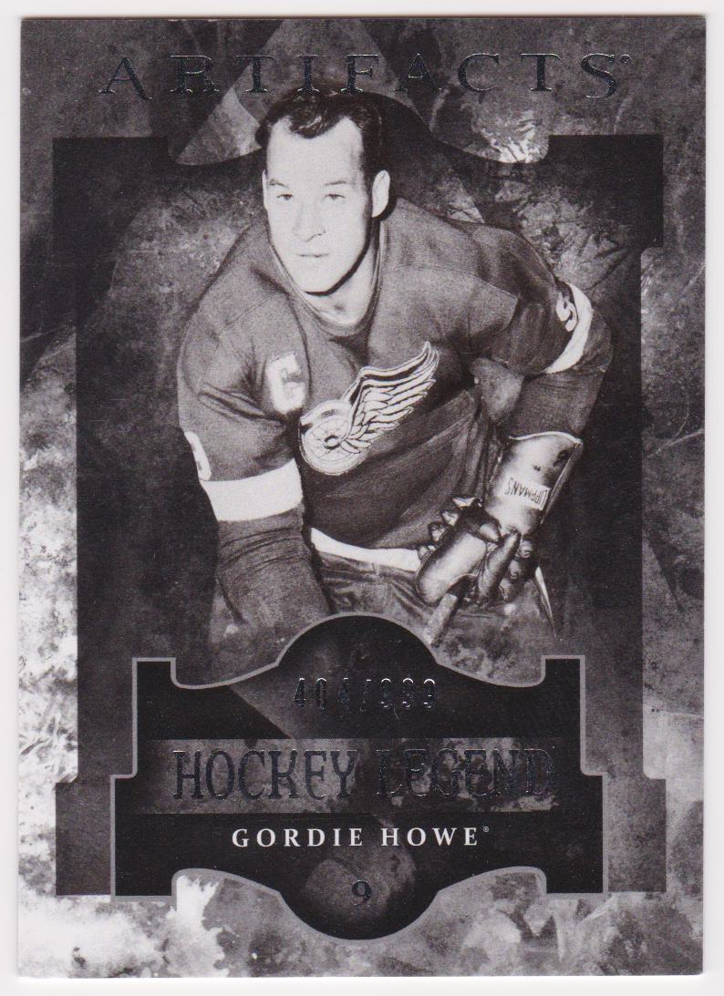 2011-12 Artifacts #107 Gordie Howe - Hockey Legend - 404/999 (image for) 2011-12 Artifacts #107 Gordie Howe - Hockey Legend - 404/999