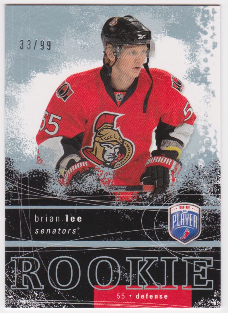 (image for) 2007-08 Be A Player #340 Brian Lee XRC 33/99