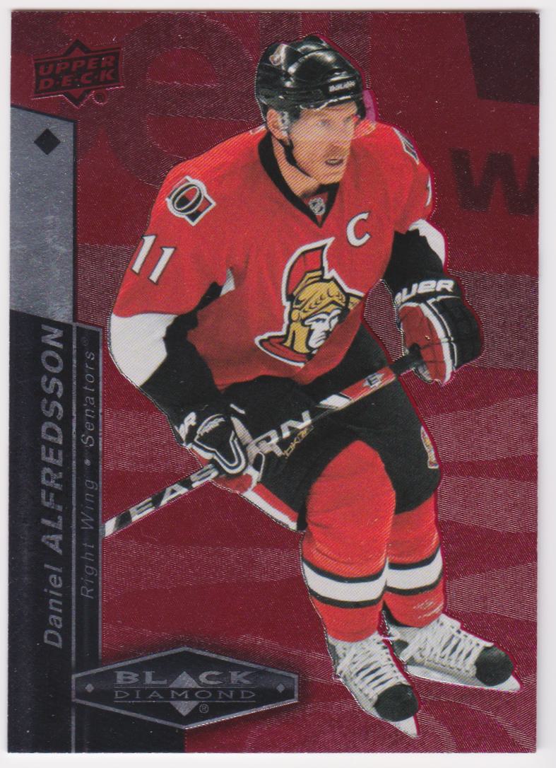 (image for) 2010-11 Black Diamond Ruby #9 Daniel Alfredsson 074/100