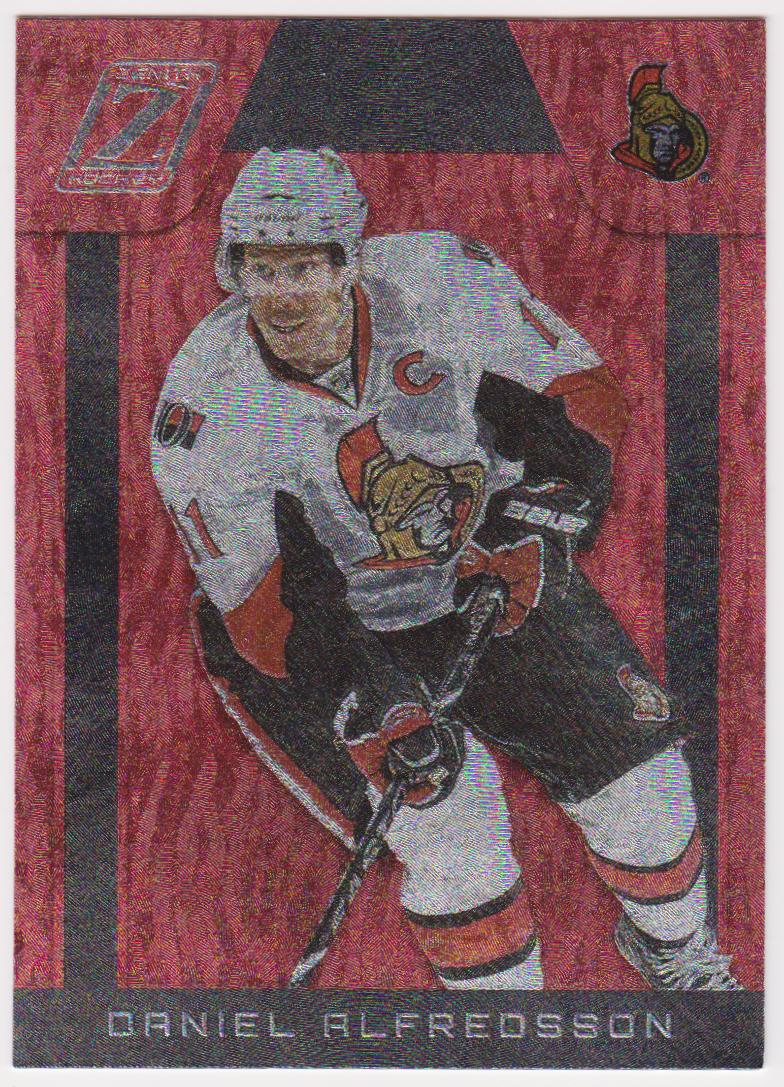 2010-11 Zenith Red Hot #64 Daniel Alfredsson (image for) 2010-11 Zenith Red Hot #64 Daniel Alfredsson