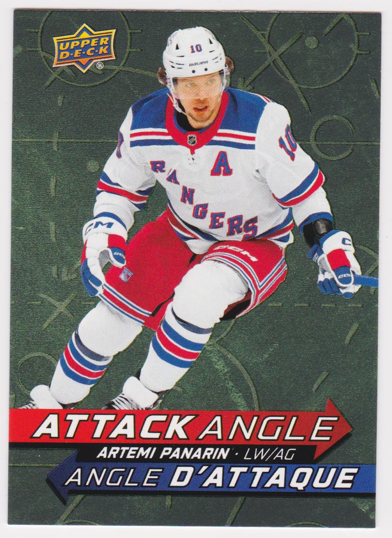 (image for) 2025-26 Upper Deck Tim Hortons Attack Angle #AA8 Artemi Panarin