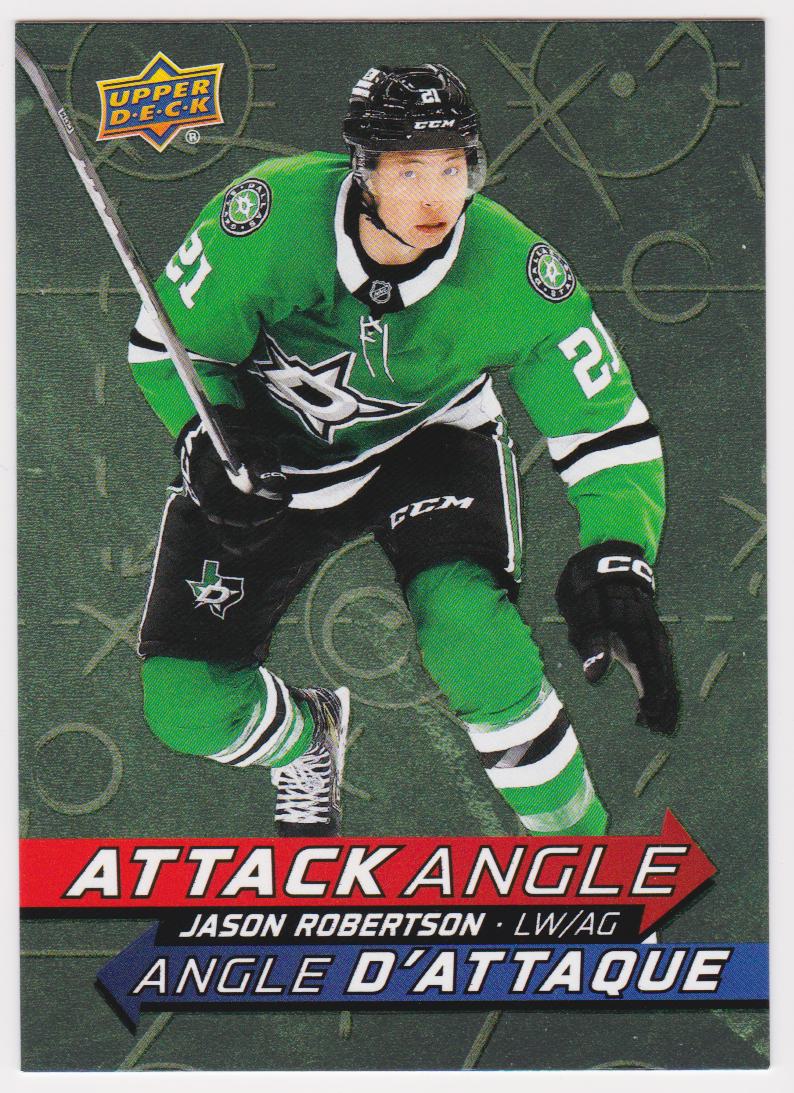 (image for) 2025-26 Upper Deck Tim Hortons Attack Angle #AA18 Jason Robertson