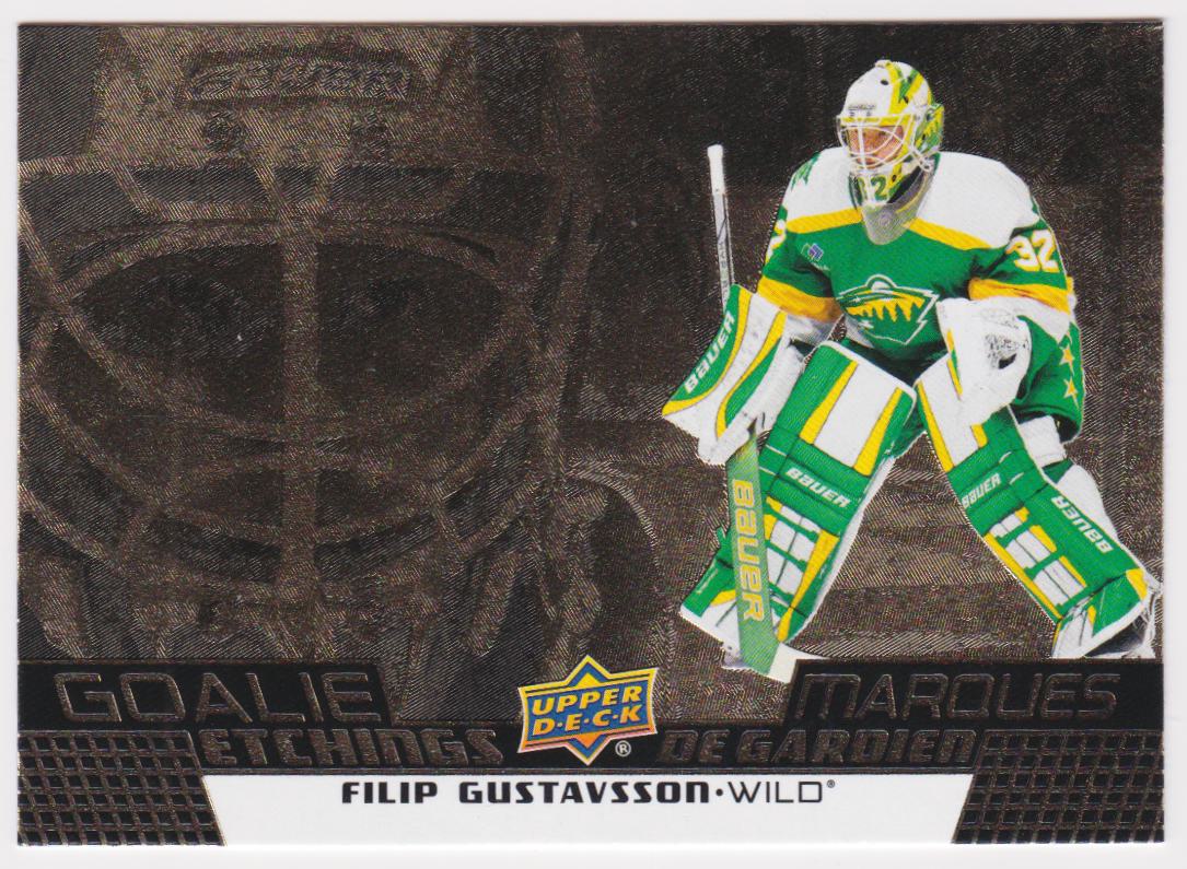 (image for) 2025-26 Upper Deck Tim Hortons Goalie Etchings #GE3 Filip Gustavsson