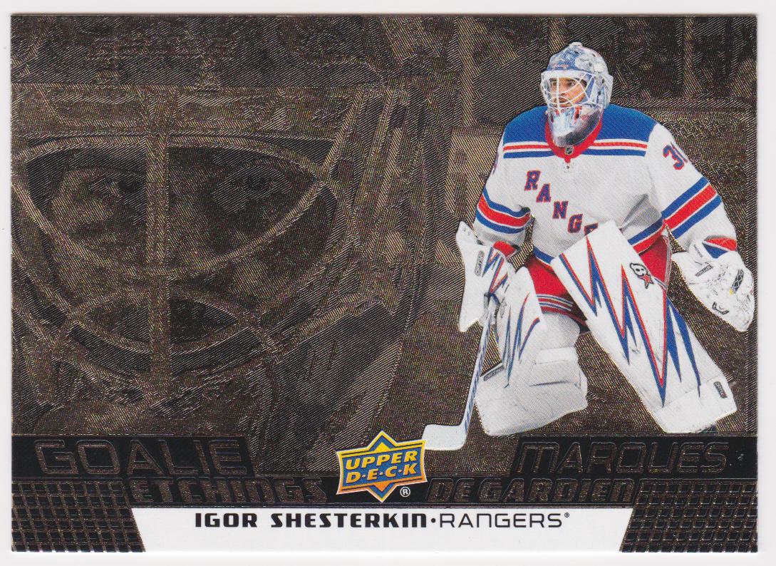 (image for) 2025-26 Upper Deck Tim Hortons Goalie Etchings #GE9 Igor Shesterkin