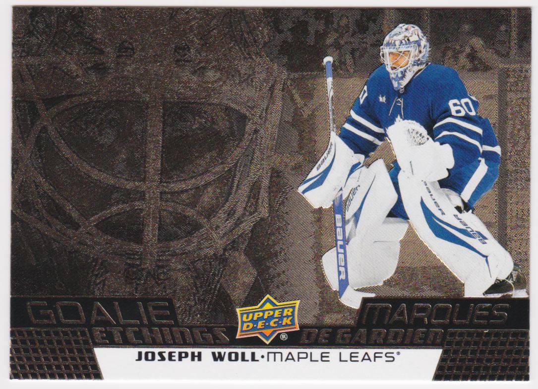 (image for) 2025-26 Upper Deck Tim Hortons Goalie Etchings #GE16 Joseph Woll