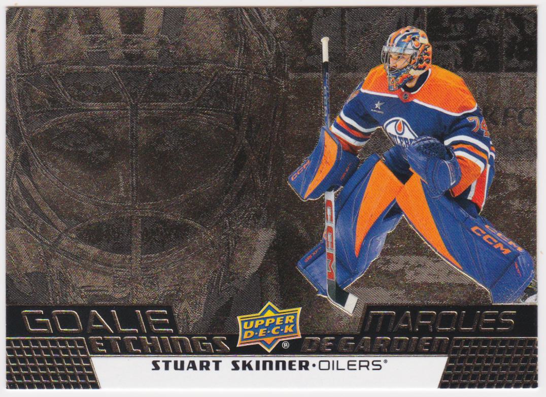(image for) 2025-26 Upper Deck Tim Hortons Goalie Etchings #GE17 Stuart Skinner
