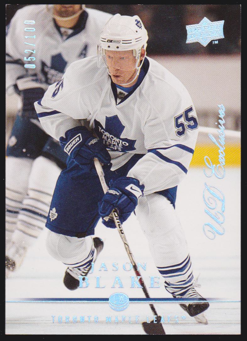 (image for) 2008-09 Upper Deck Exclusives #431 Jason Blake 052/100