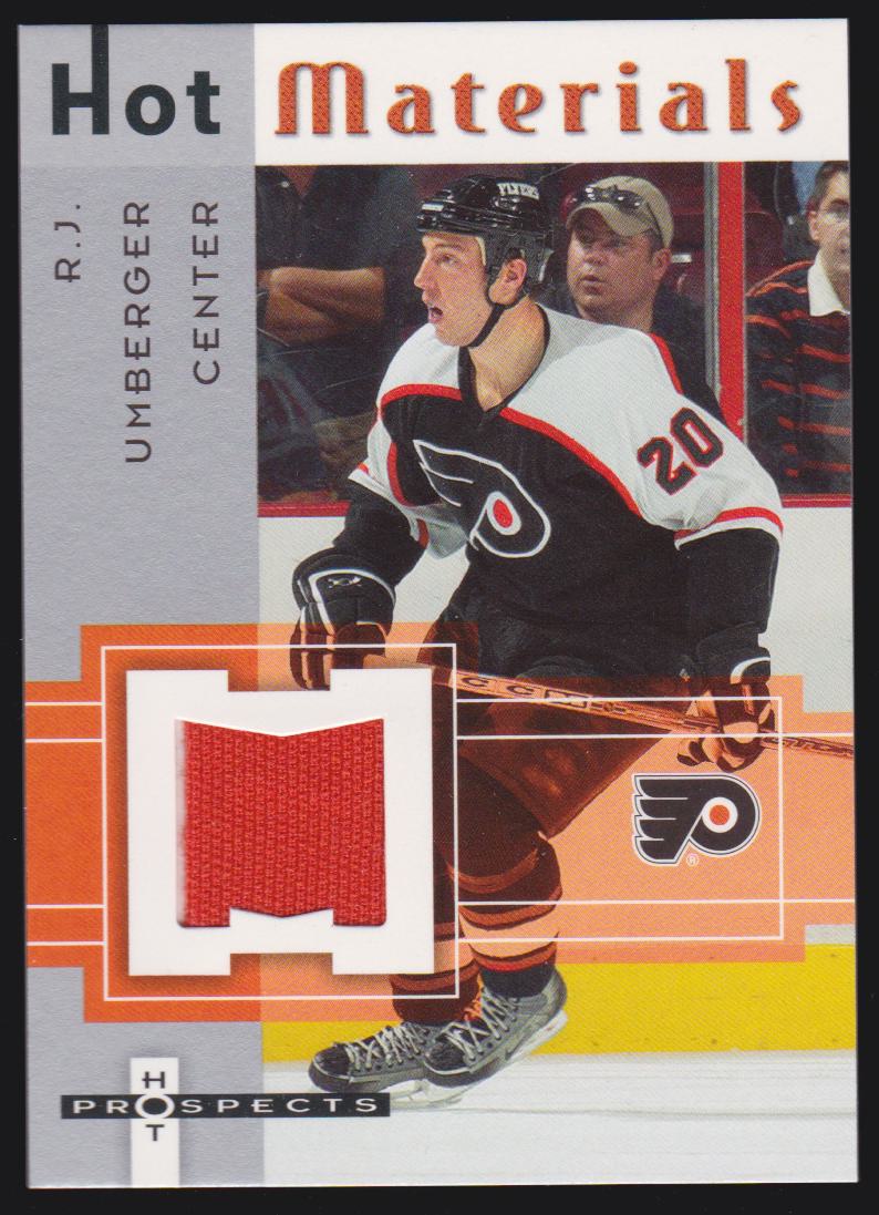2005-06 Hot Prospects Hot Materials #HMRU R.J. Umberger RC (image for) 2005-06 Hot Prospects Hot Materials #HMRU R.J. Umberger RC