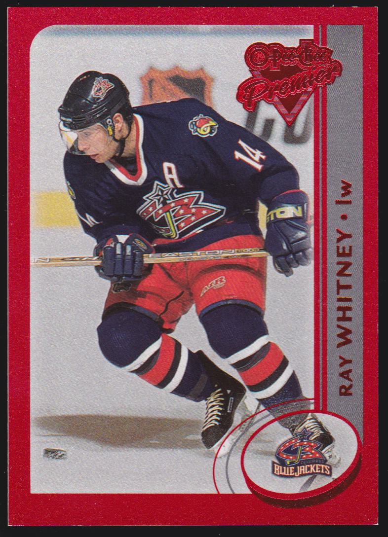 (image for) 2002-03 O-Pee-Chee Premier Red #191 Ray Whitney 003/100