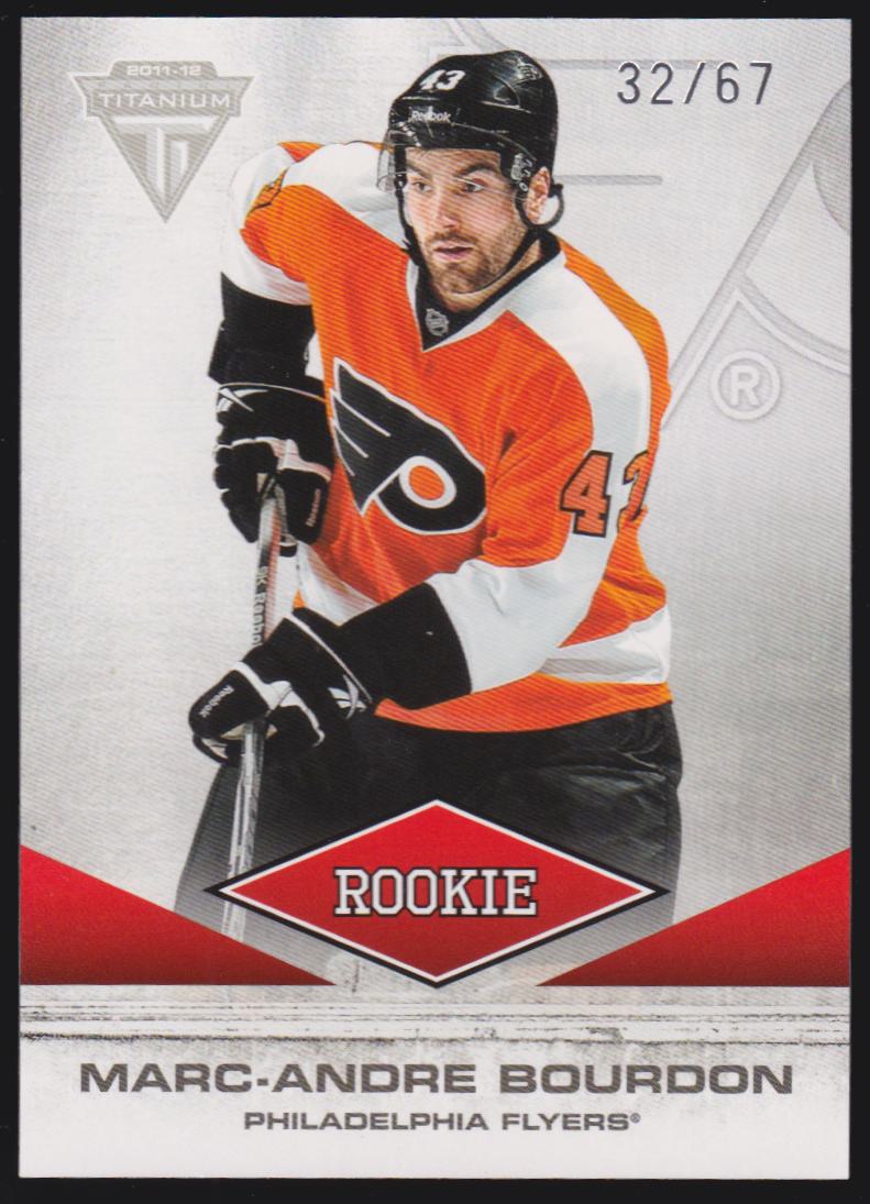 (image for) 2011-12 Panini Titanium Spectrum #148 Marc-Andre Bourdon 32/67